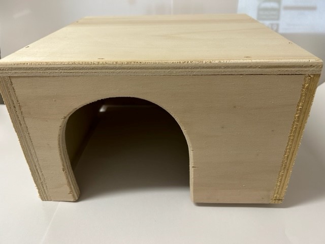 Wood guinea pig ferret hideaway hide cubby bed Wood guinea pig ferret hideaway hide cubby bed